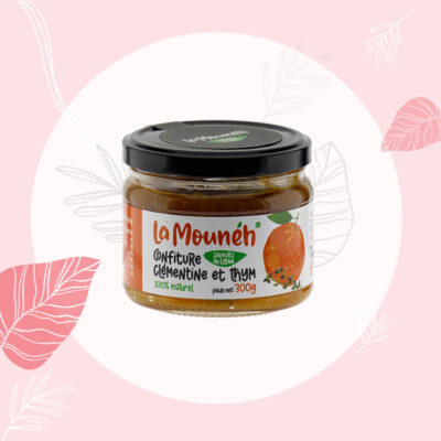 la mouneh saveurs du liban en france confiture clementine et thym